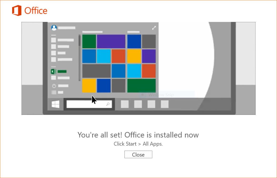 Office installation